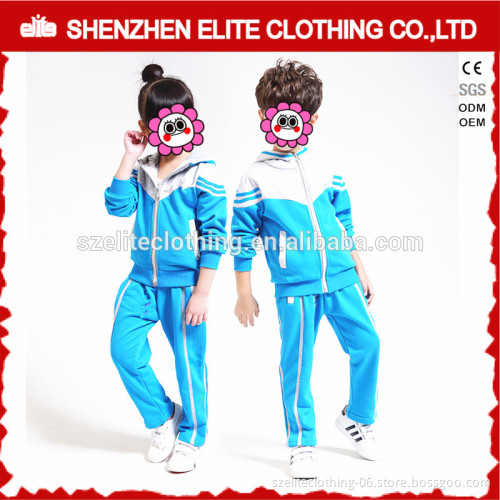 High Quality wholesale Cheap Kids School Uniform Sports Tracksuits